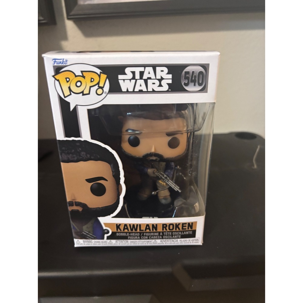 Funko Pop Star Wars Kawlan Roken 540 Obi-Wan Kenobi Vinyl Bobble-Head Figure